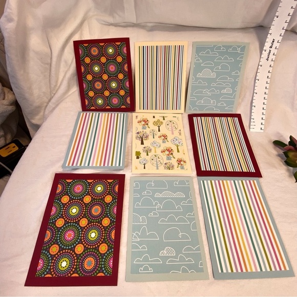 6 for$20♥️Set of 9 Plain blank stationary with envelopes. - Picture 4 of 9